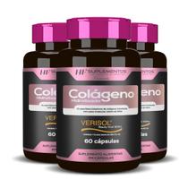 3x COLAGENO VERISOL + CALCIO HF SUPLEMENTS 60CAPS 1750MG