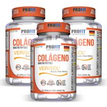 3x Colágeno Verisol Com Ácido Hialurônico Profit 120 Cápsulas
