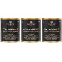 3x Collagen Gut Laranja e Blueberry Essential Nutrition 400g