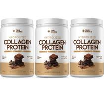 3x Collagen Protein Bodybalance Chocolate Belga 450g -True Source