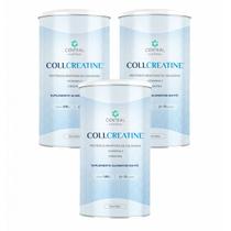3x Collcreatine - 500g - Central Nutrition - Sem Sabor