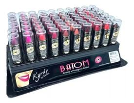 3X Combo Com/10 Batom Bastão Cremoso Cores Sortidas Kyrav 3X Combo Com/10 Batom Bastão Cremoso Cores Sortidas Kyrav