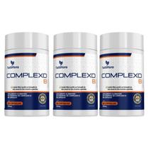 3x Complexo B (B1, B2, B3, B5, B6, B7, B9, B12) 60 Caps Tuttiflora 3x Complexo B (B1, B2, B3, B5, B6, B7, B9, B12) 60 Caps Tuttiflora