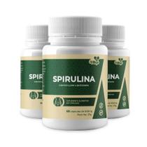 3x composto qps spirulina vittage 500mg c/180 envio imediato