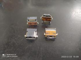 3x Conector Hdmi Pci 90 16 Pinos 0,5mm 2he1503-010111 3x Conector Hdmi Pci 90 16 Pinos 0,5mm 2he1503-010111