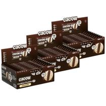 3x Cookie Proteico All Black Cacow Chocolate Branco 9 unidades 40g - 3x Cookie Proteico All Black Cacow Chocolate Branco 9 unidades 40g -