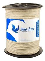 3X Corda Cordão Fio Barbante 3Mm Cru Algodão 50M Macramê 3X Corda Cordão Fio Barbante 3Mm Cru Algodão 50M Macramê