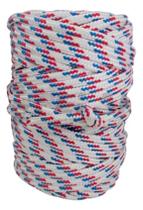 3X Corda Polipropileno Trançada De 6Mm - 100 Mts