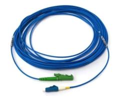 3x Cordão Óptico E2000/APC - LC/PC azul SM 10 metros fibra