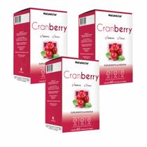 3x Cranberry + Vitamina C + Selênio + Zinco- 60 Cáps. 500mg 3x Cranberry + Vitamina C + Selênio + Zinco- 60 Cáps. 500mg