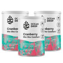 3x Cranberry Vitamina C Vitamina A Ocean Drop 120 Cápsulas
