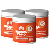 3x Creatina 100% Monohidratada CHNO Weon 300g