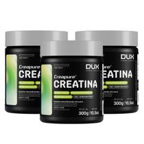 3x Creatina Monohidratada Creapure Dux 300g