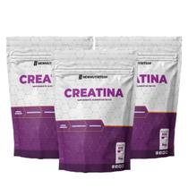 3x Creatina Monohidratada New Nutrition 1kg