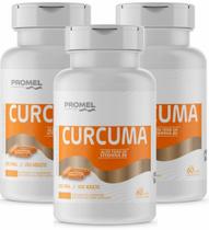 3x Curc 60 Capsulas de 500mg Promel