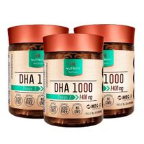 3x DHA 1000 - Nutrify 60 cápsulas