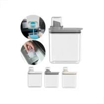 3X Dispenser De Sabão 1,5 Litros Flow Chumbo Ou 3X Dispenser De Sabão 1,5 Litros Flow Chumbo Ou