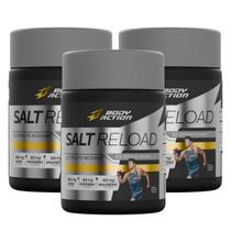 3x Eletrólitos Salt Reload Body Action 30 Cápsulas - 3x Eletrólitos Salt Reload Body Action 30 Cápsulas -