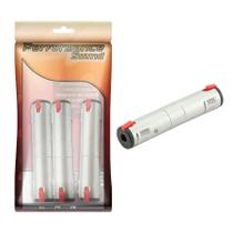 3x Emenda Adaptador P10 X P10 Fêmea - Mono/stereo - C/ Trava