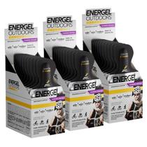 3x Energel Outdoors Body Action Guaraná Com Açaí 10 Unidades 30g - 3x Energel Outdoors Body Action Guaraná Com Açaí 10 Unidades 30g -