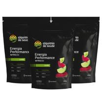 3x Energia Performance Nitro200 Alquimia da Saúde Limão 390g 3x Energia Performance Nitro200 Alquimia da Saúde Limão 390g