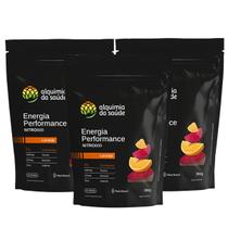 3x Energia Performance Nitro600 Alquimia da Saúde Laranja 390g 3x Energia Performance Nitro600 Alquimia da Saúde Laranja 390g