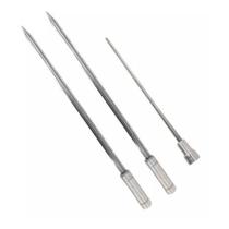 3x Espetos Espada/coração De Inox Lâmina 70cm Para Churra 3x Espetos Espada/coração De Inox Lâmina 70cm Para Churra