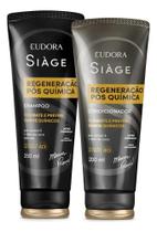 3X Eudora Siage Regeneração Pós Química Shampoo E Condiciona 3X Eudora Siage Regeneração Pós Química Shampoo E Condiciona