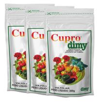 3X Fertilizante Antifungos Cupro Sulfato de Cobre (300g) DIMY 3X Fertilizante Antifungos Cupro Sulfato de Cobre (300g) DIMY