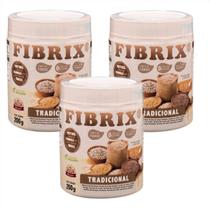 3x Fibrix - Fibras Regulador Intestino- Vegano- 200g - Maxsan