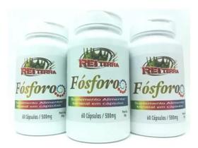 3x Fosforo 60 Caps 500mg Rei Terra