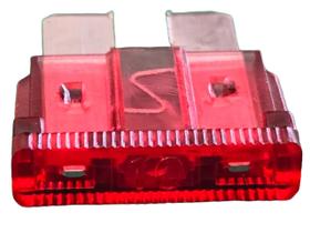 3x Fusivel Automotivo Lamina 10amp 18mm Medio - Fe