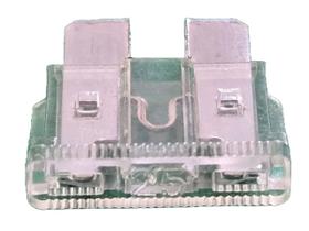 3x Fusivel Automotivo Lamina 25amp 18mm Medio - Fe