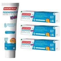 3X Gel Dental Regenerador Sensitive Kids - 50G - Dentalclean