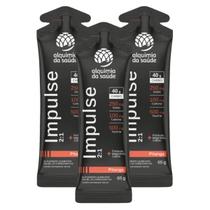 3x Gel Impulse 2:1 40g Carbo Alquimia da Saúde Pitanga 15 Unidades - 3x Gel Impulse 2:1 40g Carbo Alquimia da Saúde Pitanga 15 Unidades -