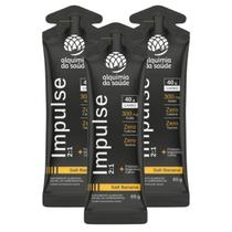 3x Gel Impulse 2:1 40g Carbo Alquimia da Saúde Salt Banana 15 Unidades - 3x Gel Impulse 2:1 40g Carbo Alquimia da Saúde Salt Banana 15 Unidades -