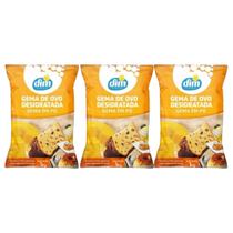 3x Gema De Ovo Pasteurizada Em Pó Dim 1 Kg Full