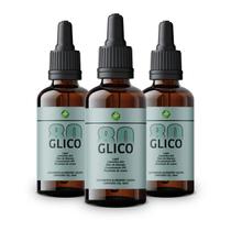 3x Glico 80 Gotas 30ml Original