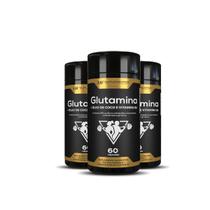 3x GLUTAMINA FULL POWER 1450MG 60CAPS HF SUPLEMENTS - HF SUPLEMENTOS