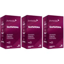 3x Glutationa Puravida 30 Cápsulas