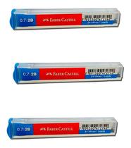 3X Grafite Polymer 0.7Mm 2b Faber Castell