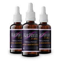 3x Hair Fortin Gotas 30 Ml Original