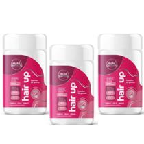 3x Hair Up Gummy (Biotina+ Vitms) 30 Gomas Sabor Morango Ekobé