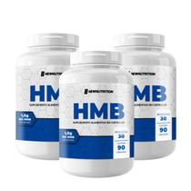 3x HMB 1500mg New Nutrition 90 Cápsulas