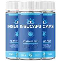 3x Insucaps Original 180 Cápsulas - Produto 100% Original - NATURAVIVE