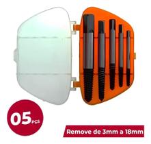 3X Jogo Com 5 Extrator Removedor De Parafuso Porcas Quebrado 3X Jogo Com 5 Extrator Removedor De Parafuso Porcas Quebrado