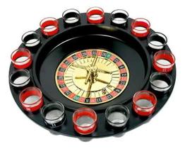 3X Jogo De Roleta Drink Shot 16 Copos Vidro Bebida Cassino 3X Jogo De Roleta Drink Shot 16 Copos Vidro Bebida Cassino