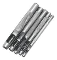 3X Jogo Furadores Couro Borracha Vazador Perfurador Aço 5 Pç 3X Jogo Furadores Couro Borracha Vazador Perfurador Aço 5 Pç