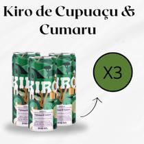 3x Kiro Bebida Gaseificada de Cupuaçu e Cumaru 310ml