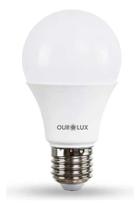 3X Kit 10 Lampadas Led Bulbo 9W Superled Ouro Biv 6500K Ouro